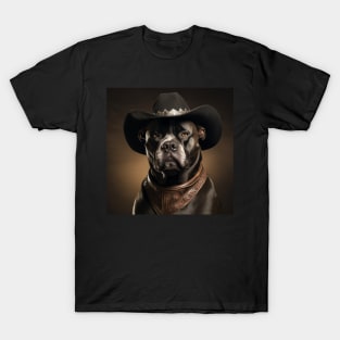 Cowboy Dog - Cane Corso T-Shirt